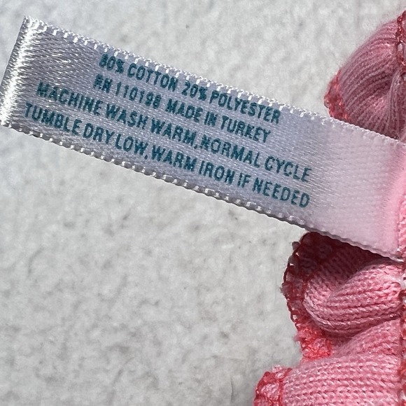 Aeropostale Terry Cloth Cover Up Dress Women Large Coral Romper Smocked Halter - Picture 7 of 7